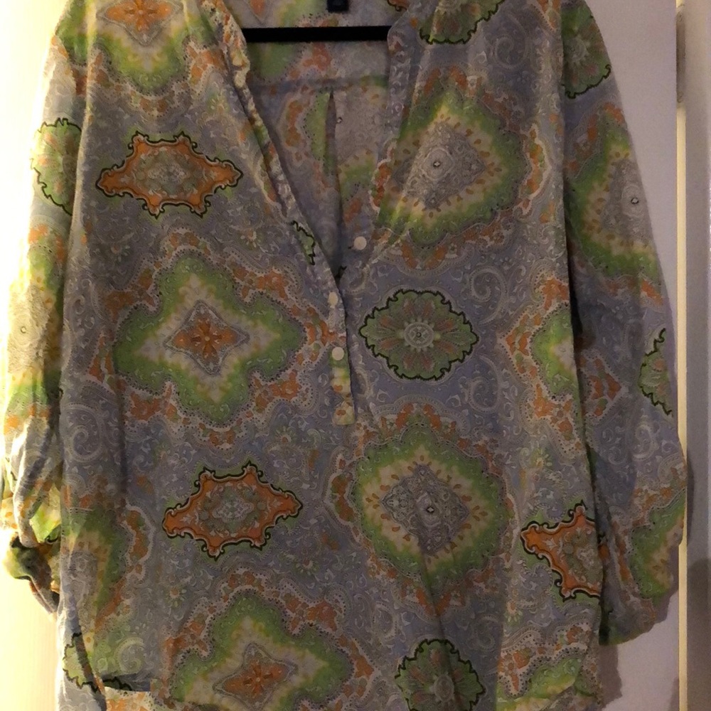 Old navy paisley tunic